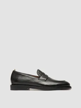 OPERA FLEXI 101 - Black Leather Penny Loafers,Men