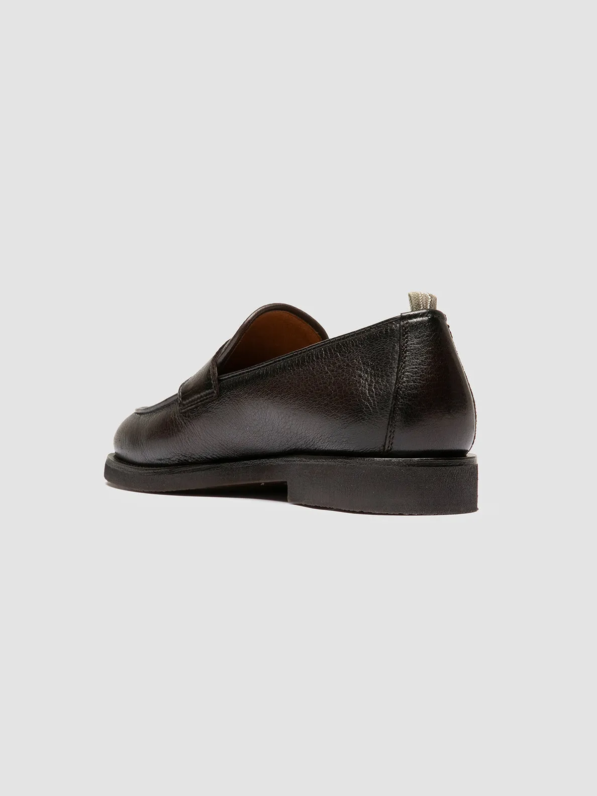 OPERA FLEXI 101 - Brown Leather Penny Loafers,Men