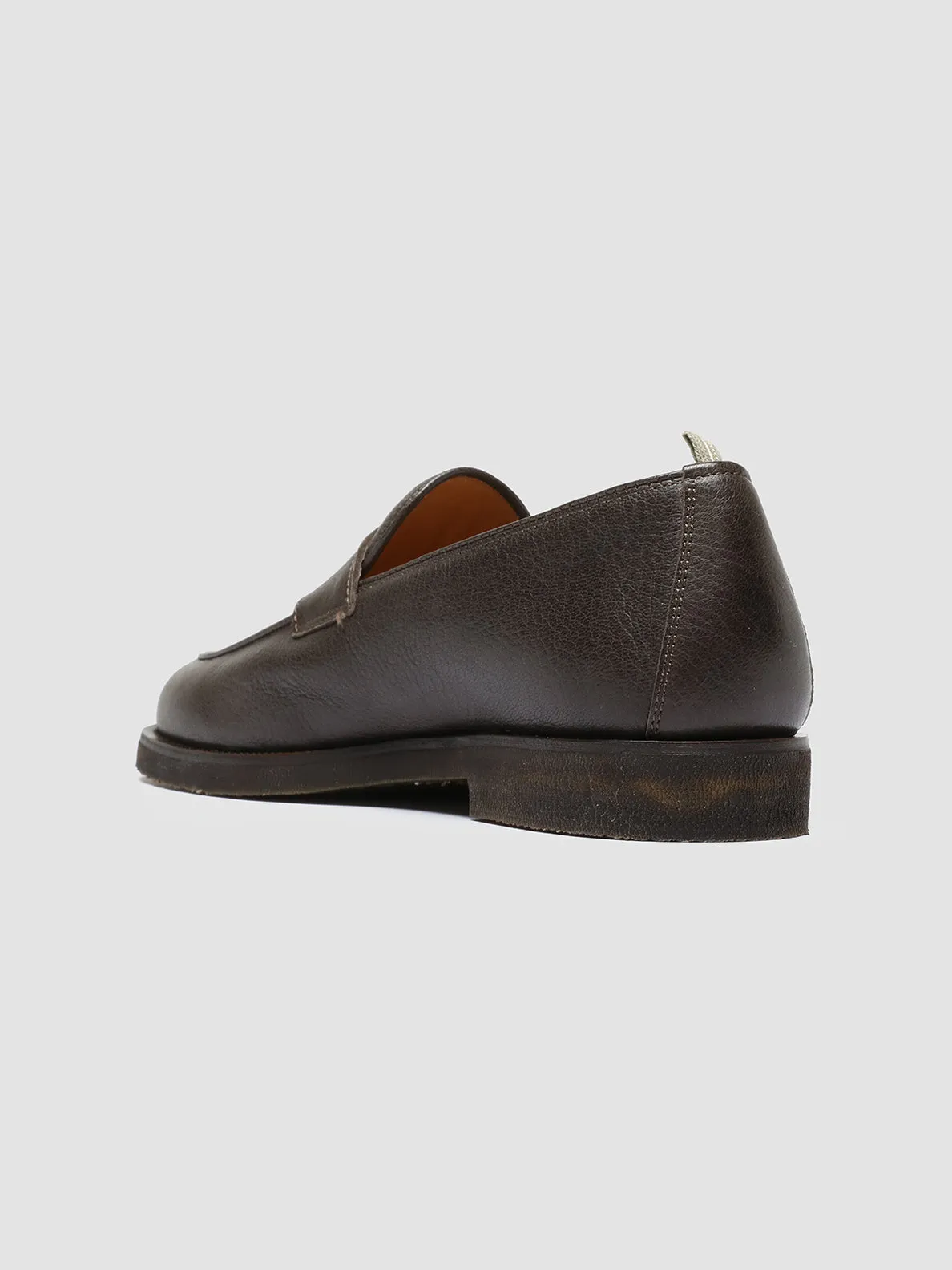 OPERA FLEXI 101 - Brown Leather Penny Loafers,Men