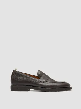 OPERA FLEXI 101 - Brown Leather Penny Loafers,Men