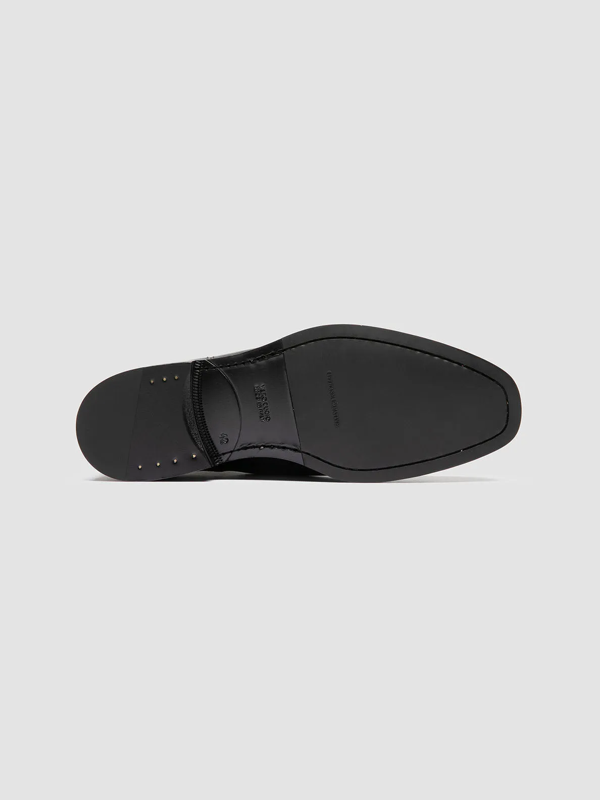 ORTEGA 003 - Black Leather Chelsea Boots,Men Boots