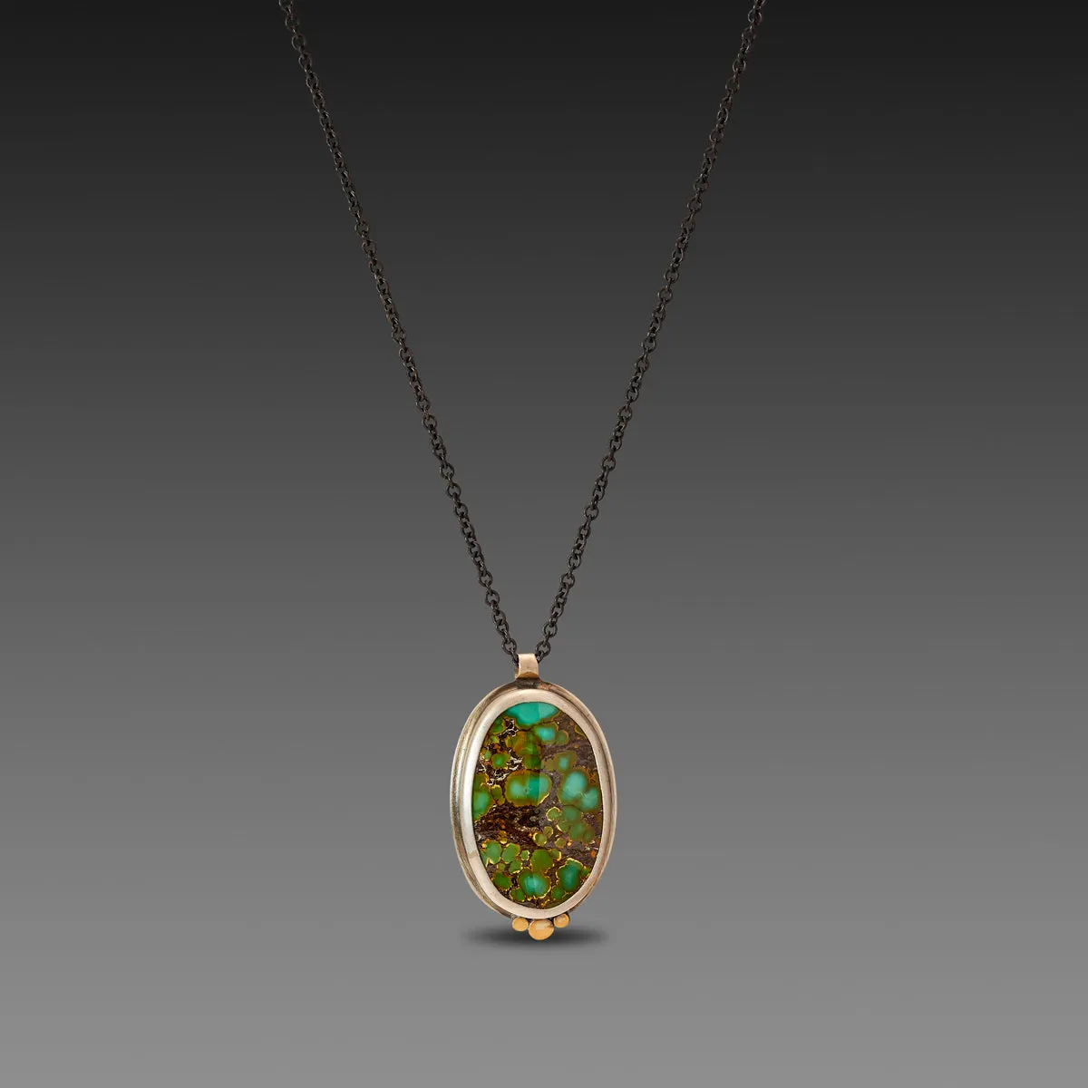 Oval Turquoise Necklace,Jewelry Delicate & Elegant