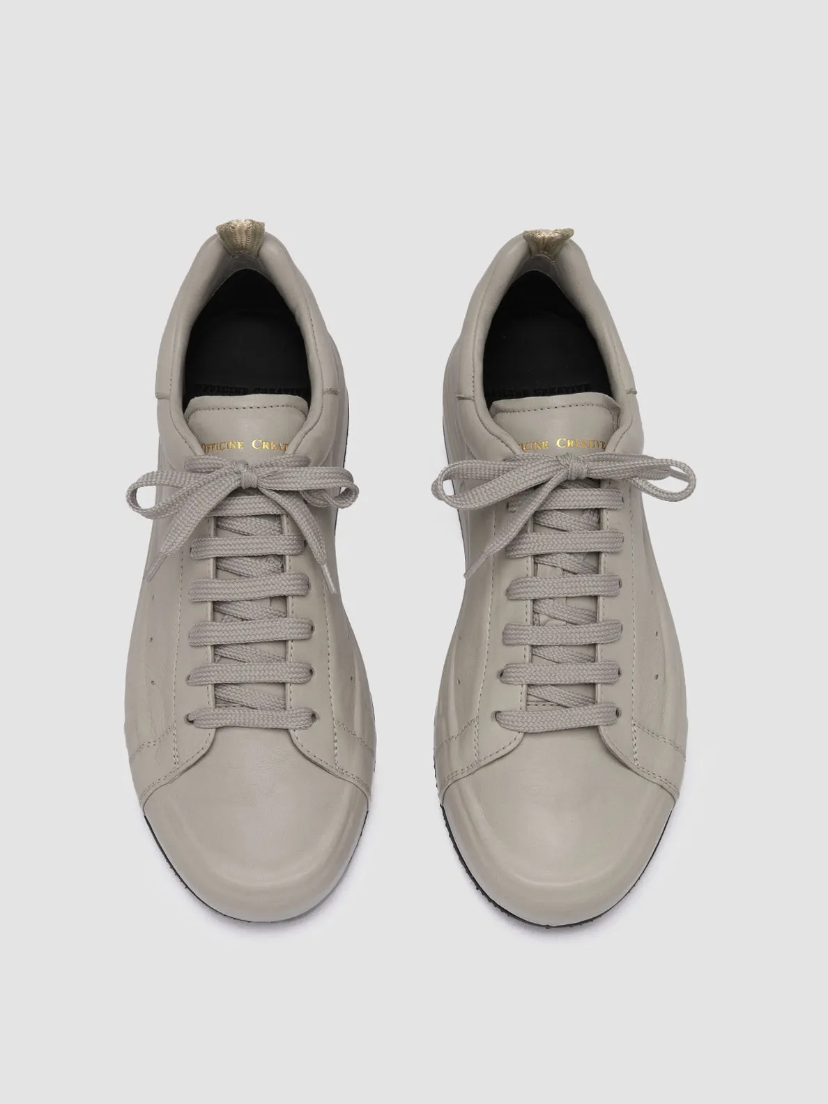 PRIMARY 101 - Taupe Leather Sneakers,Women