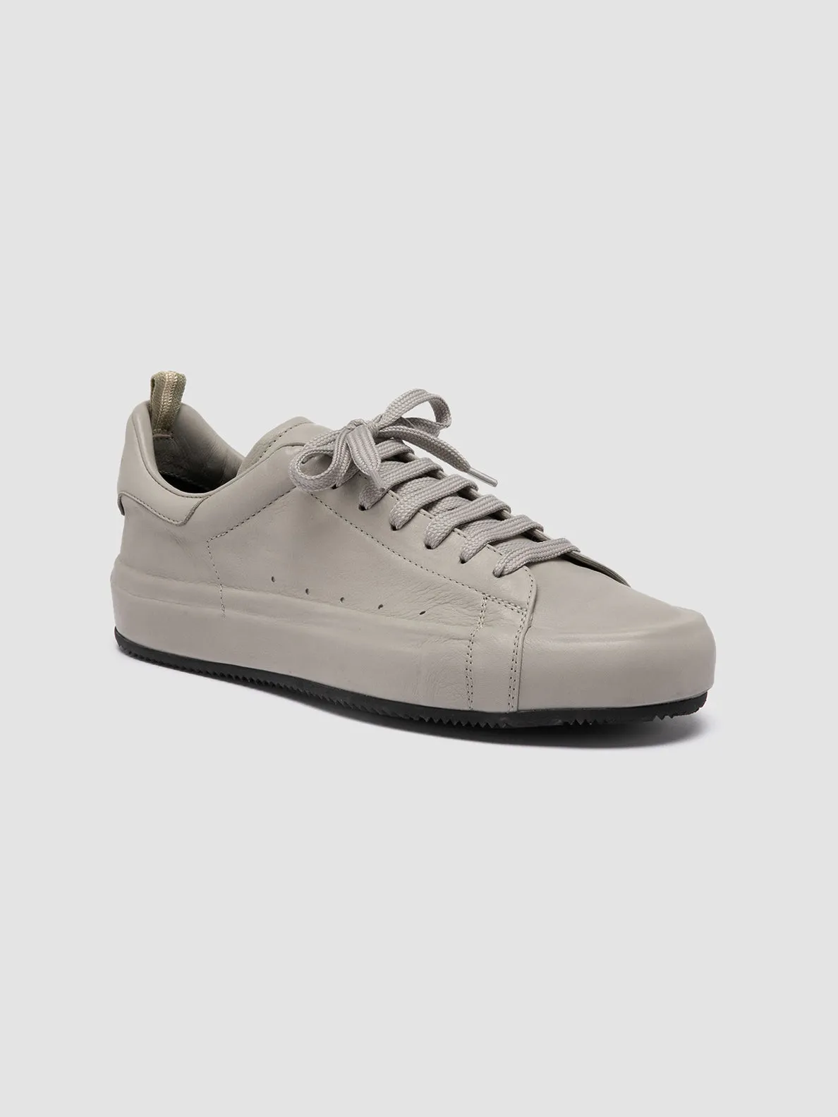 PRIMARY 101 - Taupe Leather Sneakers,Women