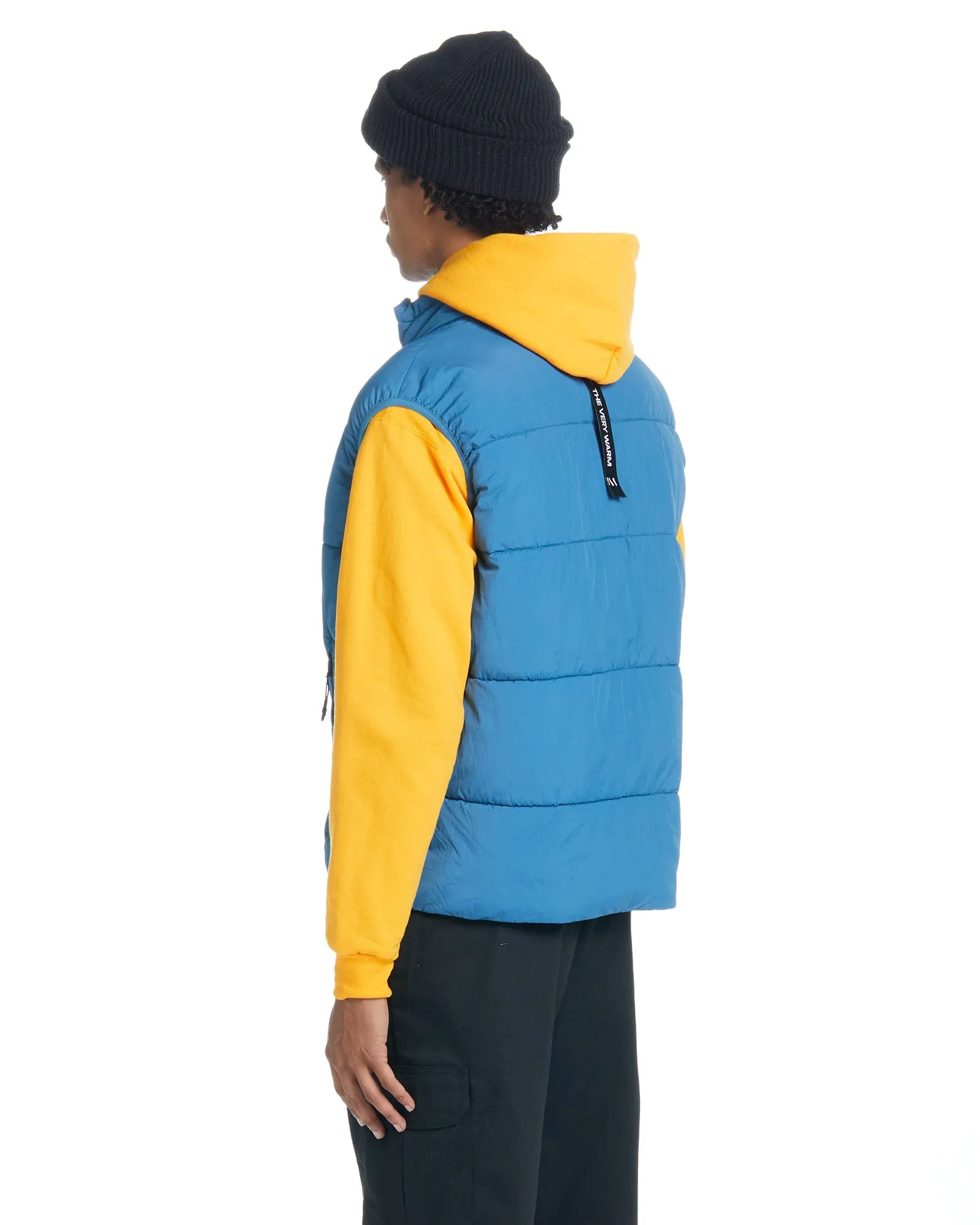 Puffer Vest - Blue Steel,Men