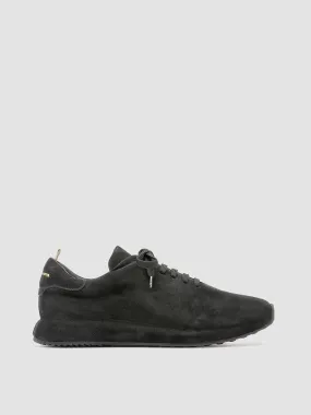 RACE 017 - Black Suede Sneakers,Men