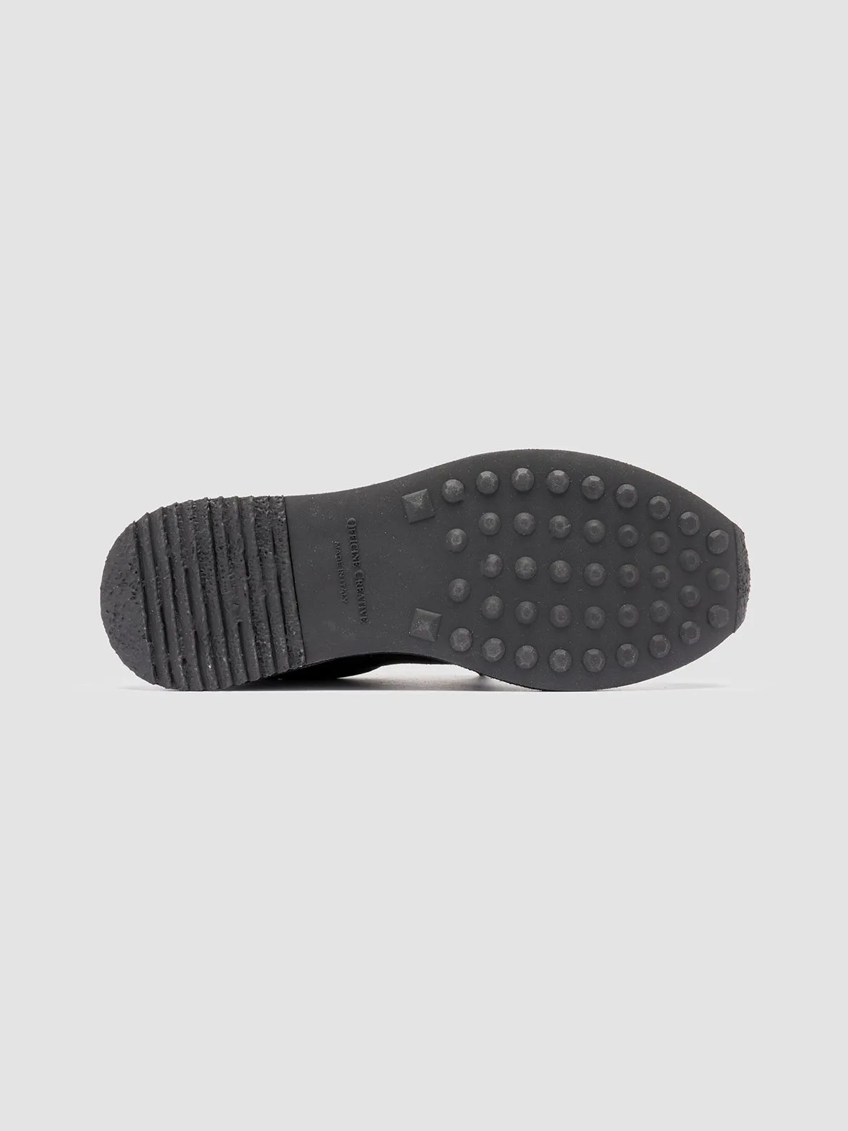 RACE 017 - Black Suede Sneakers,Men