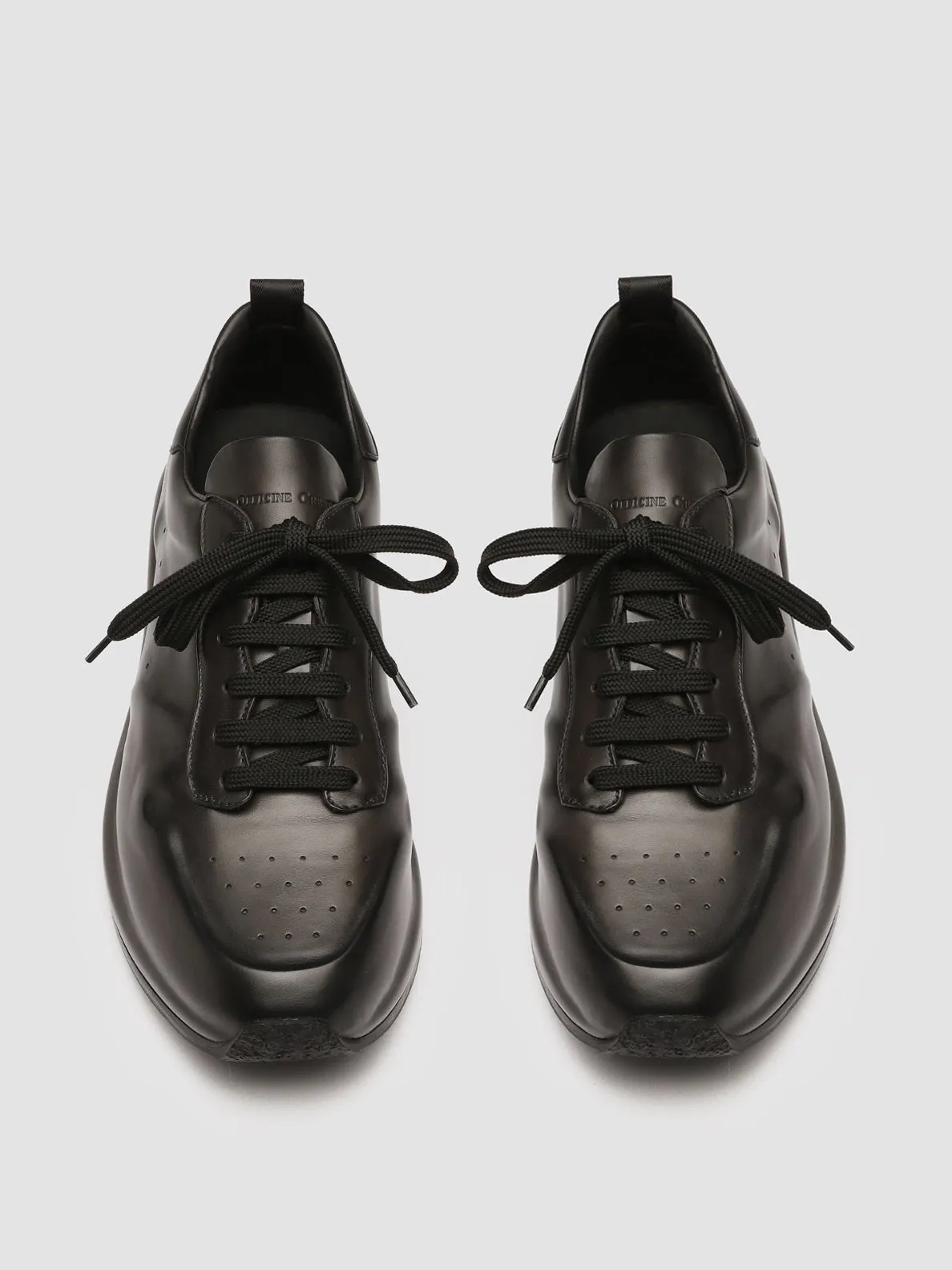 RACE LUX 003 - Grey Leather Sneakers,Men