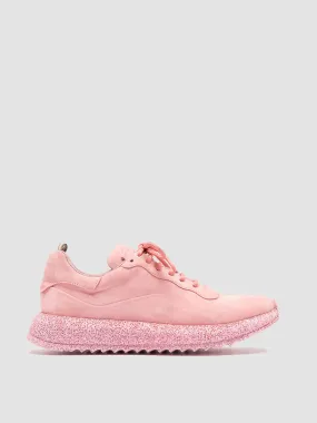 RACE RUBREX 103 - Rose Suede Sneakers,Women