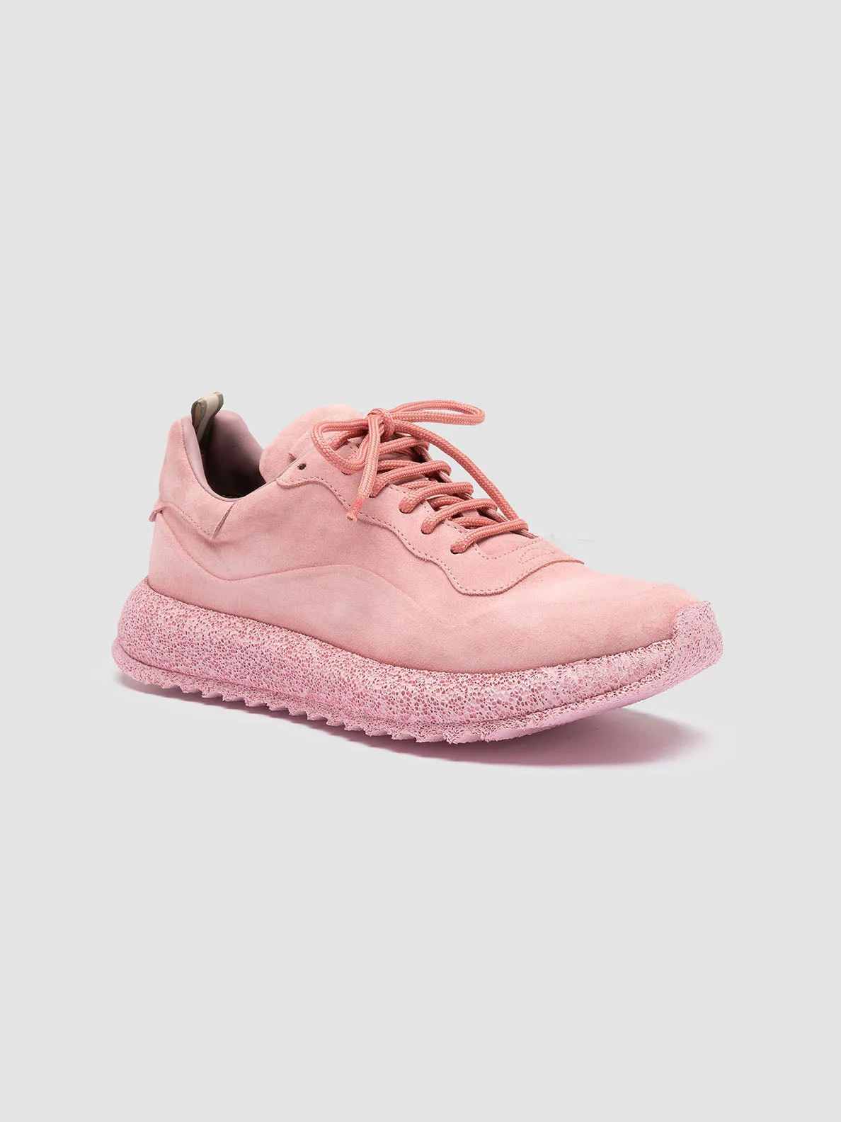 RACE RUBREX 103 - Rose Suede Sneakers,Women