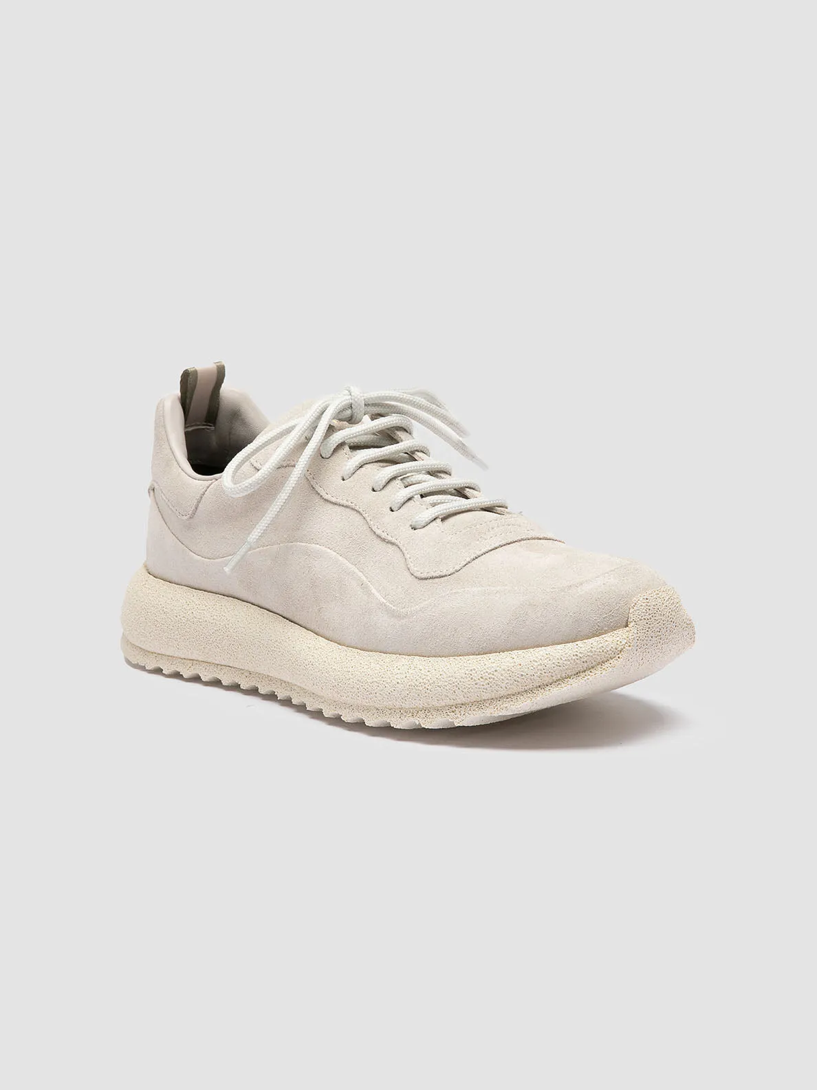 RACE RUBREX 103 - Taupe Suede Sneakers,Women