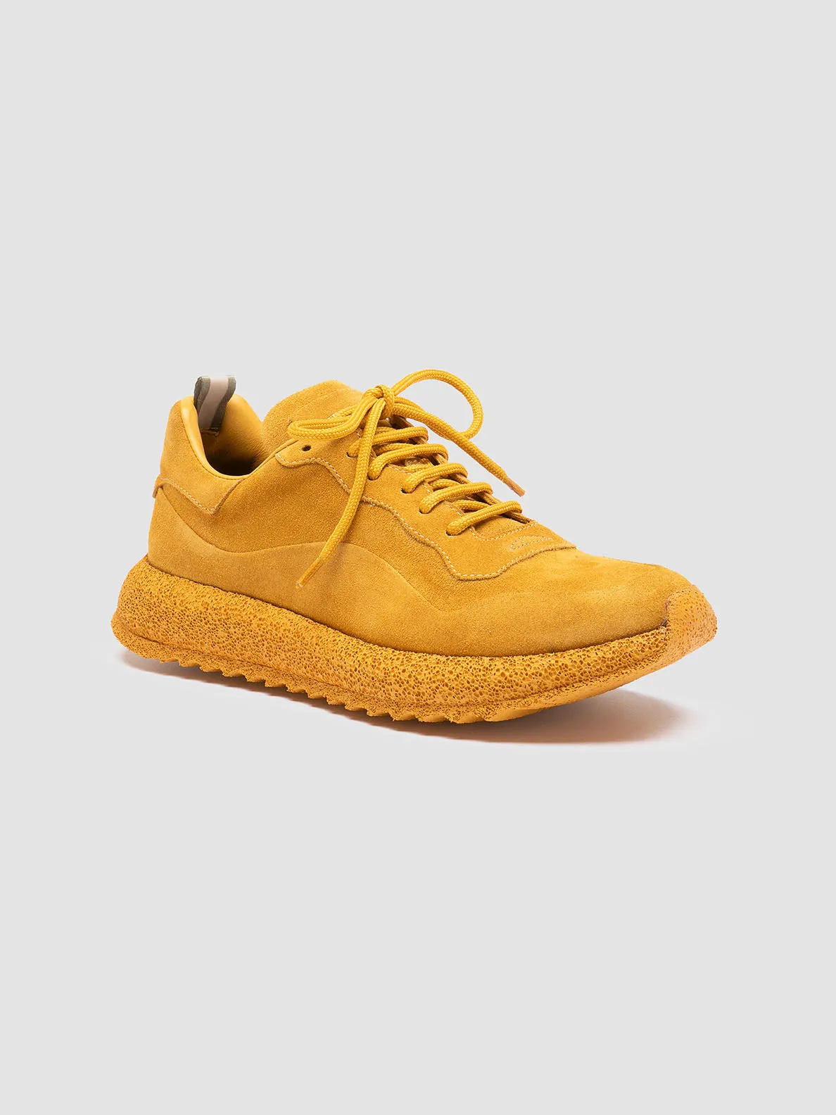 RACE RUBREX 103 - Yellow Suede Sneakers,Women