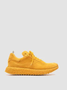 RACE RUBREX 103 - Yellow Suede Sneakers,Women