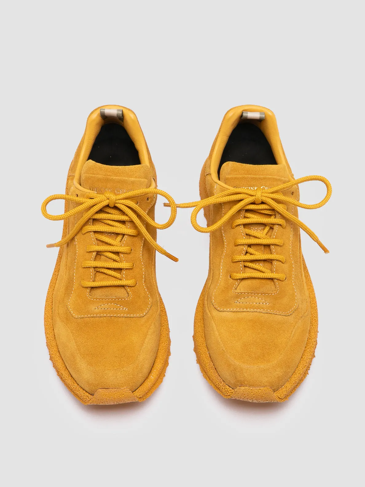 RACE RUBREX 103 - Yellow Suede Sneakers,Women