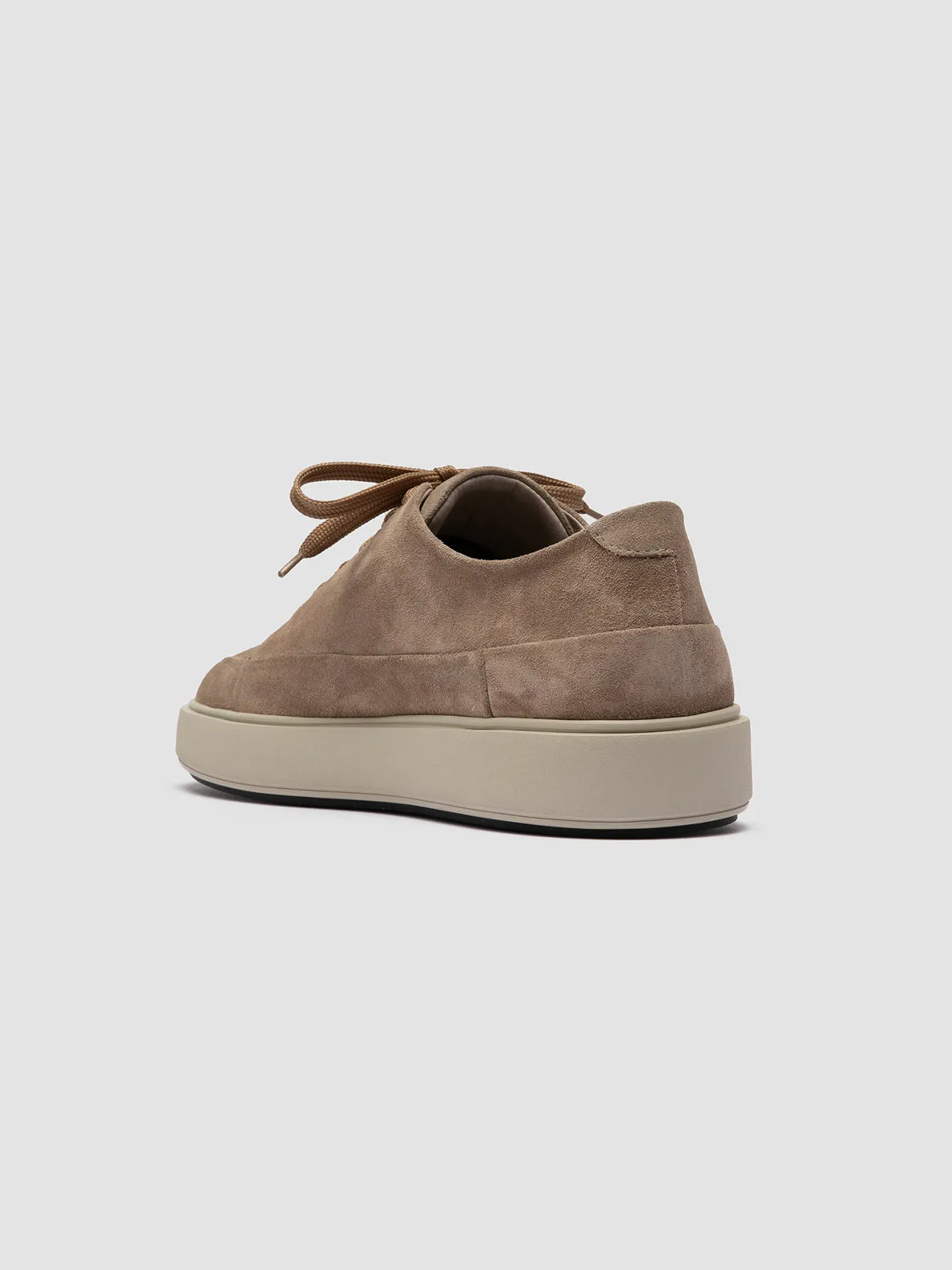RELEASE 001 - Beige Suede Sneakers,Men