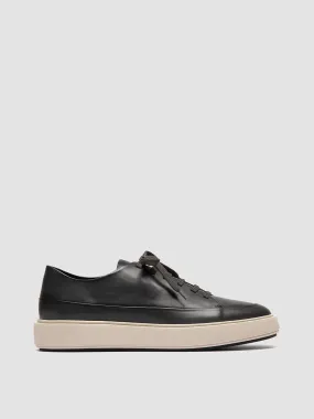 RELEASE 001 - Grey Leather Sneakers,Men