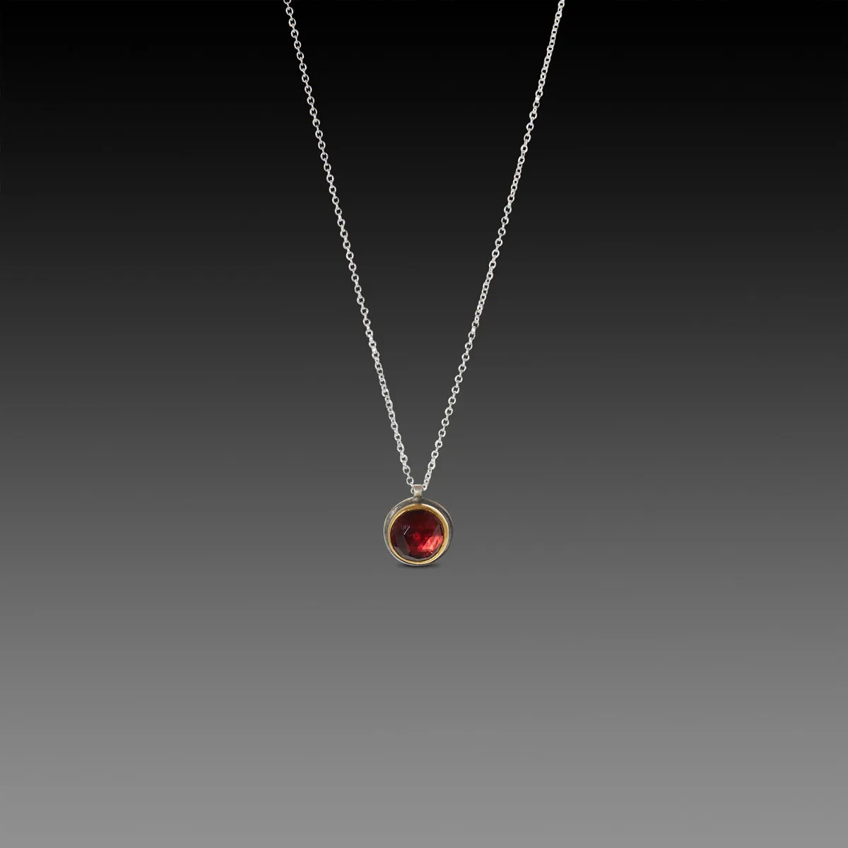 Rose Cut Garnet Necklace,Jewelry Delicate & Elegant