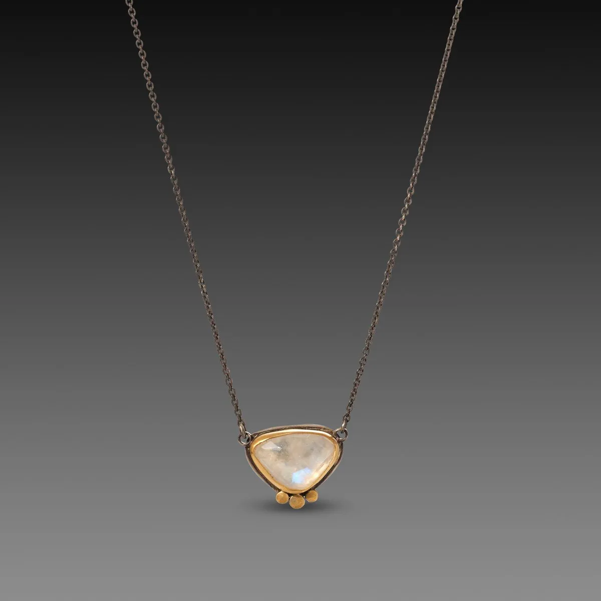 Rose Cut Moonstone Necklace,Jewelry Delicate & Elegant