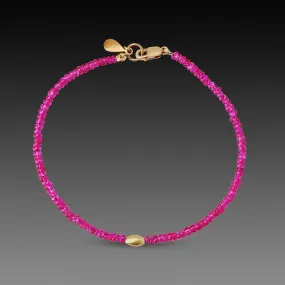 Ruby and Gold Bracelet,Jewelry Delicate & Elegant
