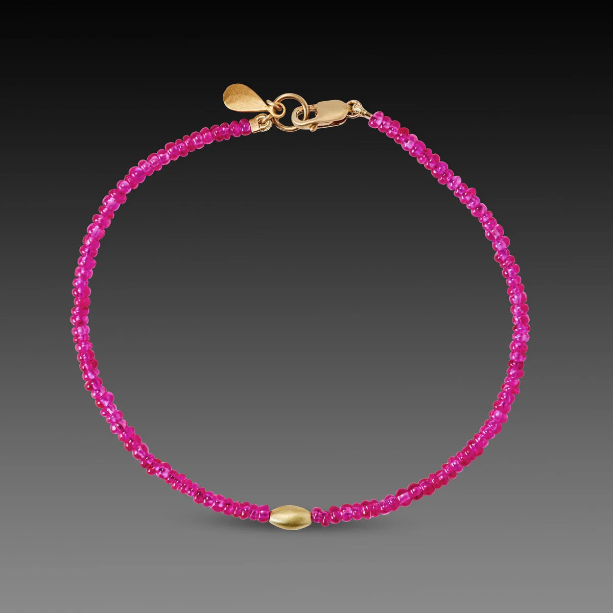 Ruby and Gold Bracelet,Jewelry Delicate & Elegant