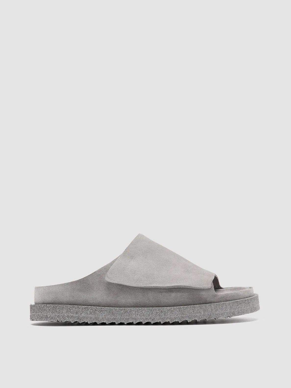 SANDS 001 - Grey Suede Mules,Men Sandals