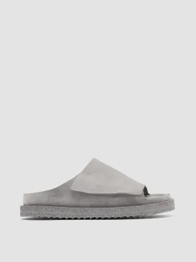 SANDS 001 - Grey Suede Mules,Men Sandals