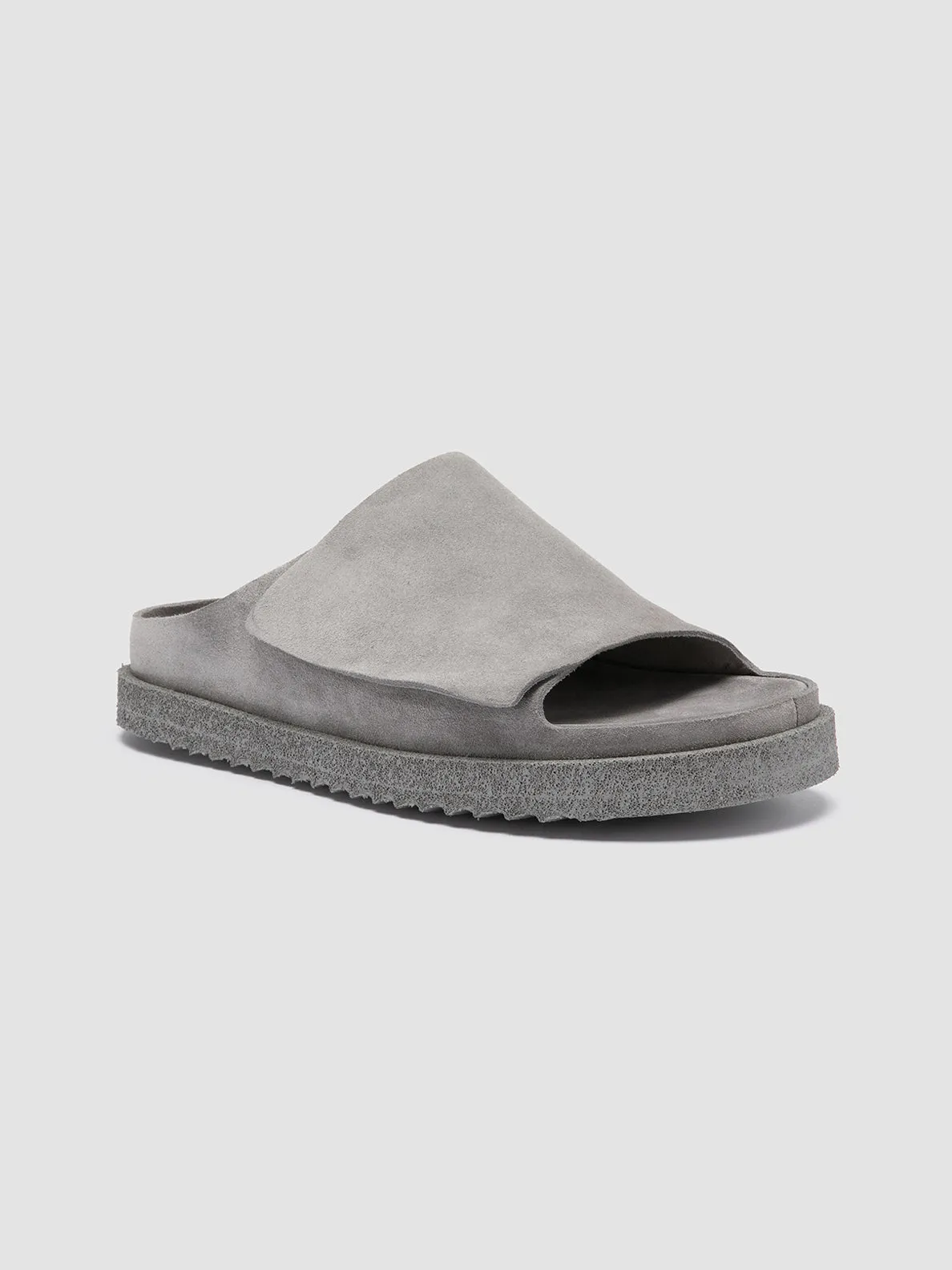 SANDS 001 - Grey Suede Mules,Men Sandals