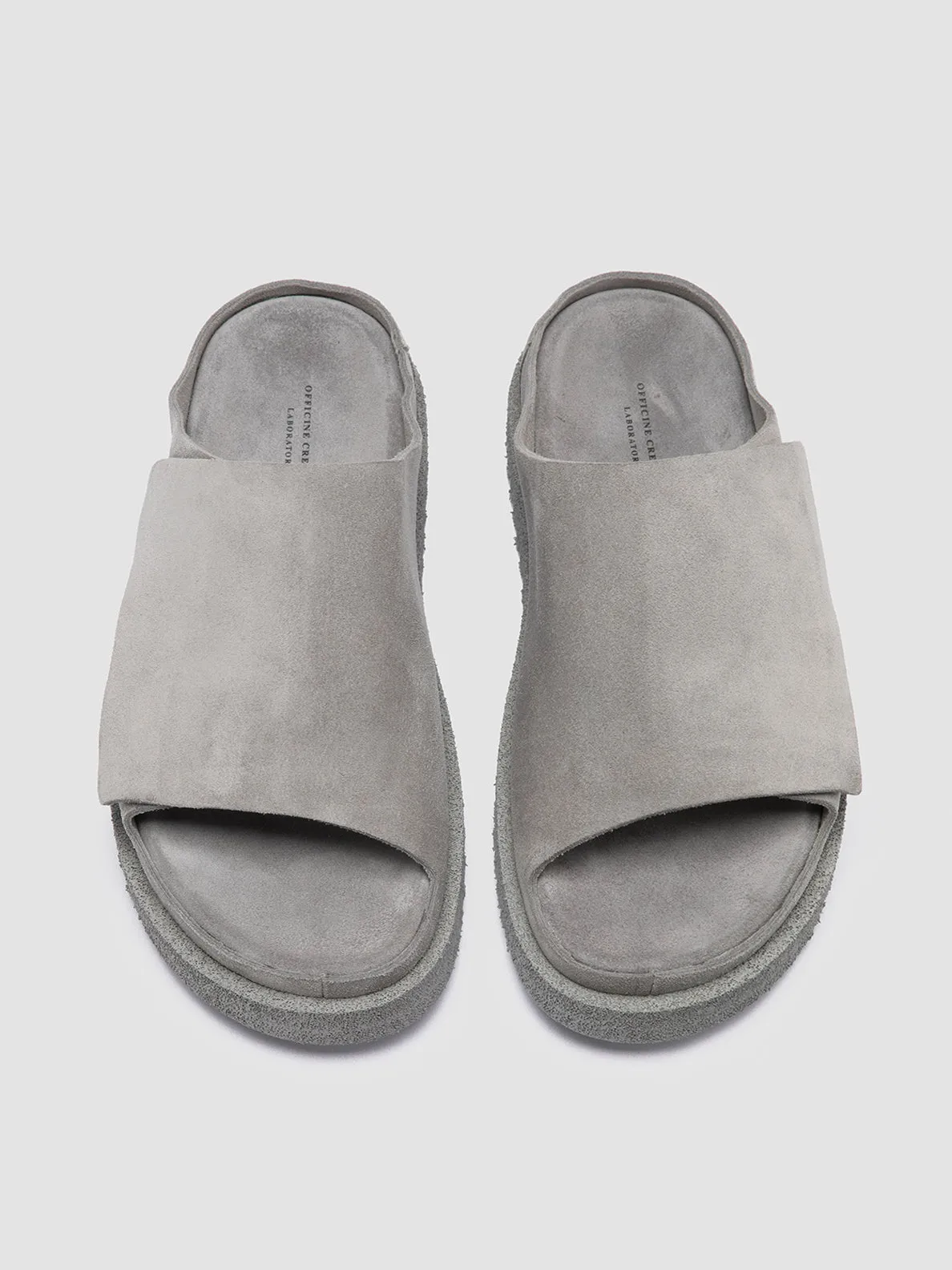 SANDS 001 - Grey Suede Mules,Men Sandals