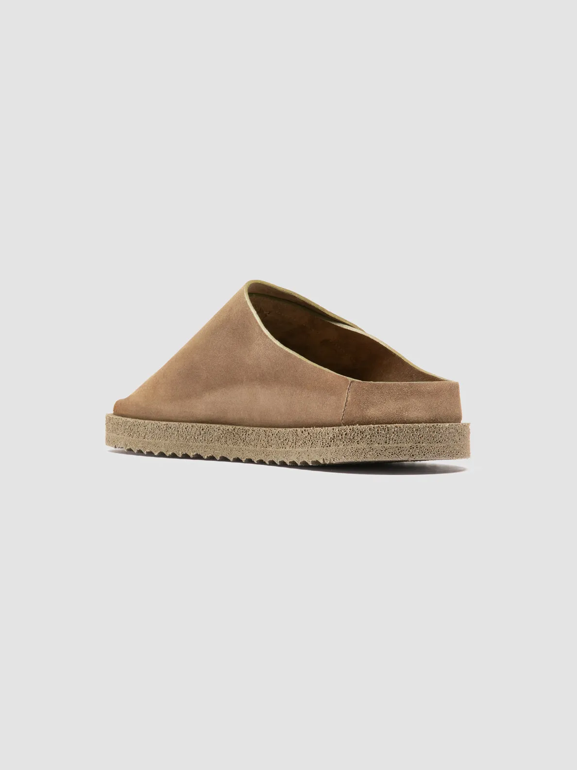 SANDS 001 - Taupe Suede Mules,Men Sandals