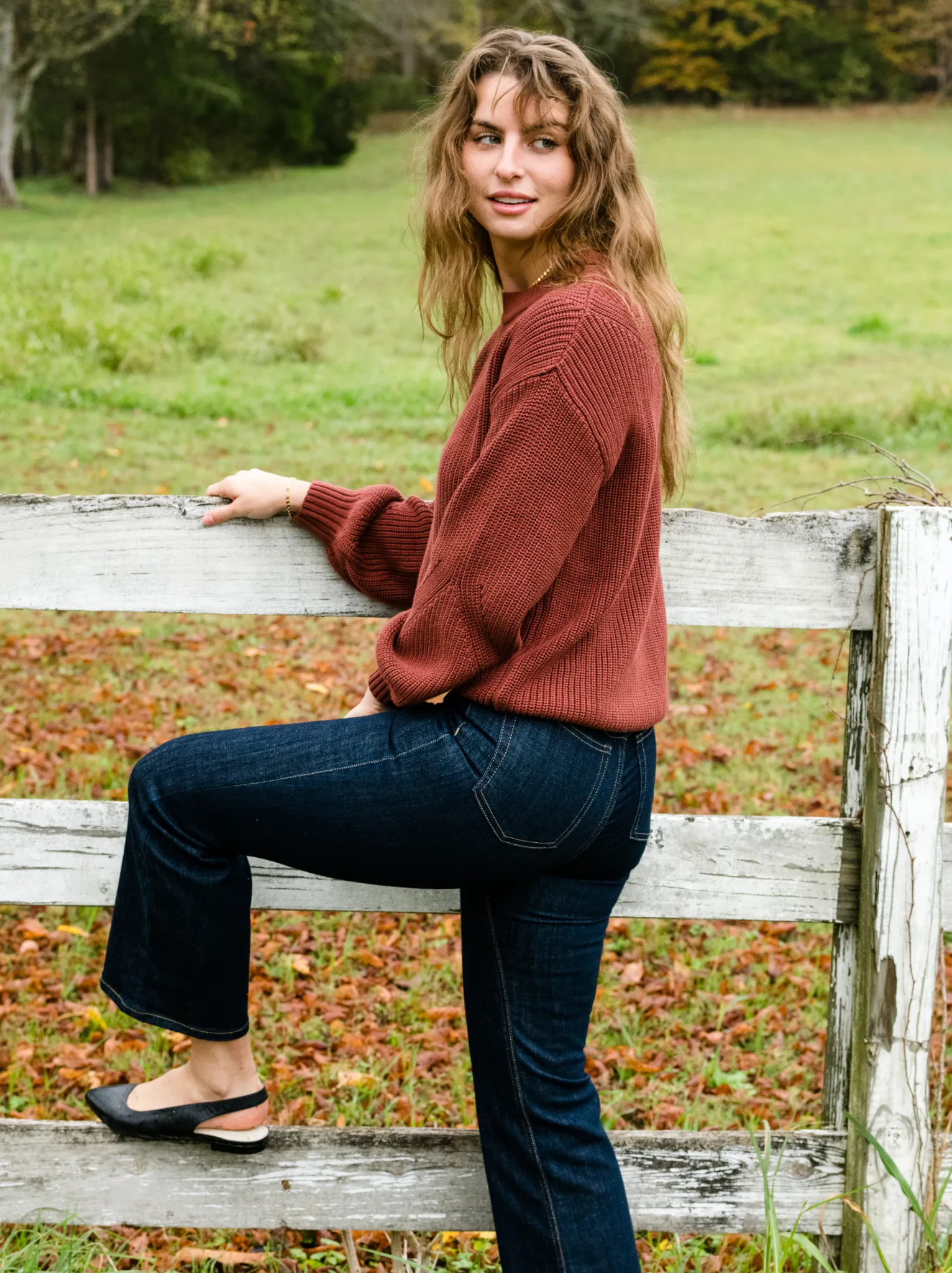 Sarah Billow Sleeve Sweater - Sable,Women Sweaters