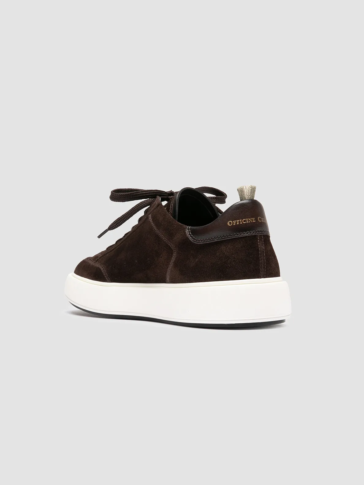 SEQUEL 002 - Brown Suede and Leather Sneakers,Men