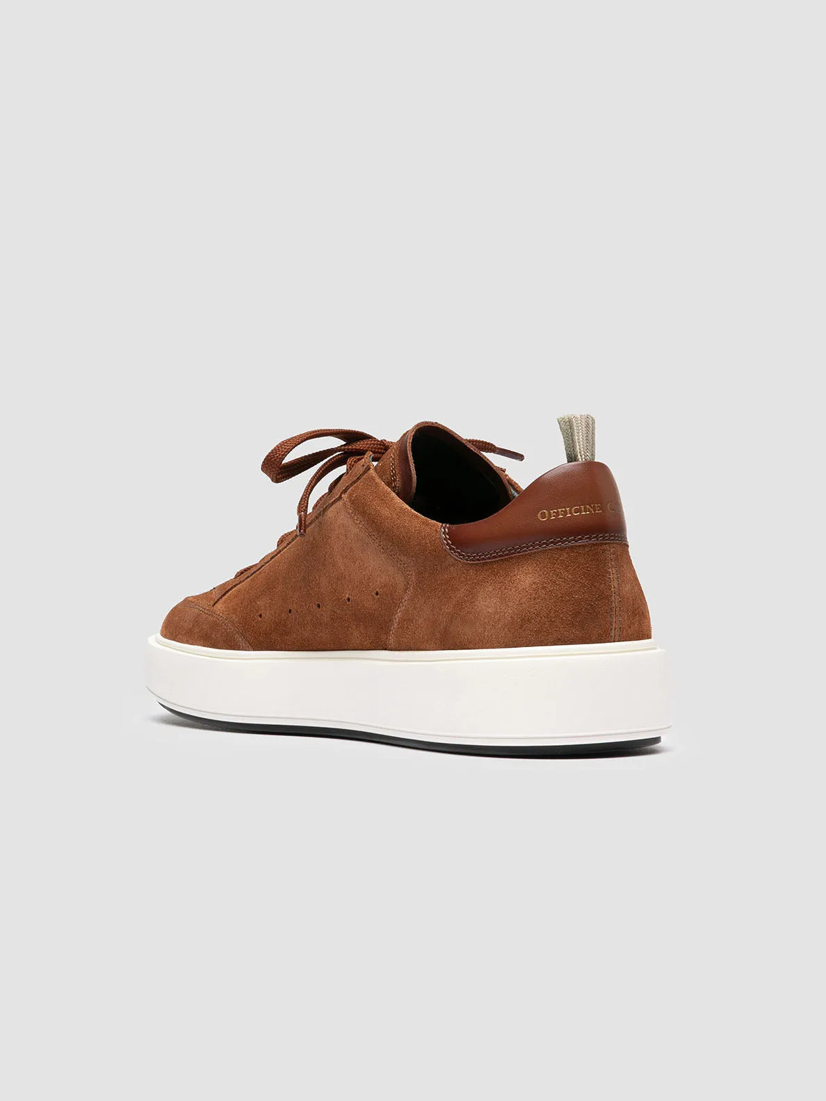 SEQUEL 002 - Brown Suede and Leather Sneakers,Men