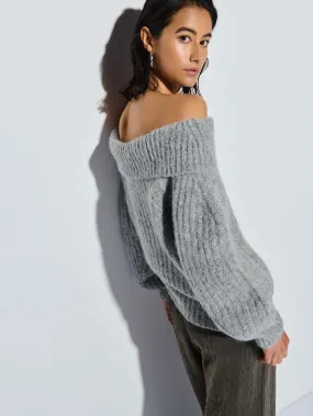 Serena Sweater - Dove Gray Heather,Women Sweaters