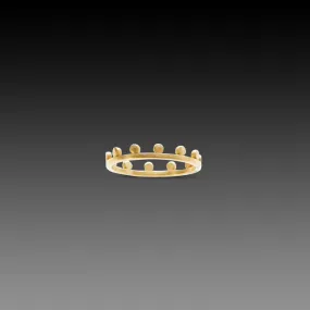 Side Dot Band,Men Rings