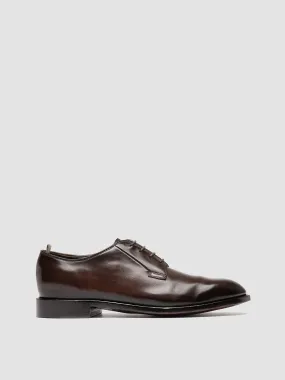 SIGNATURE 001 - Brown Leather Derby Shoes,Men Derby Shoes
