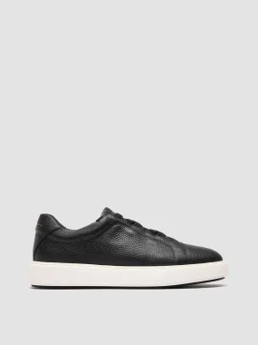 SLOUCH 001 - Blue Leather Low Top Sneakers,Men