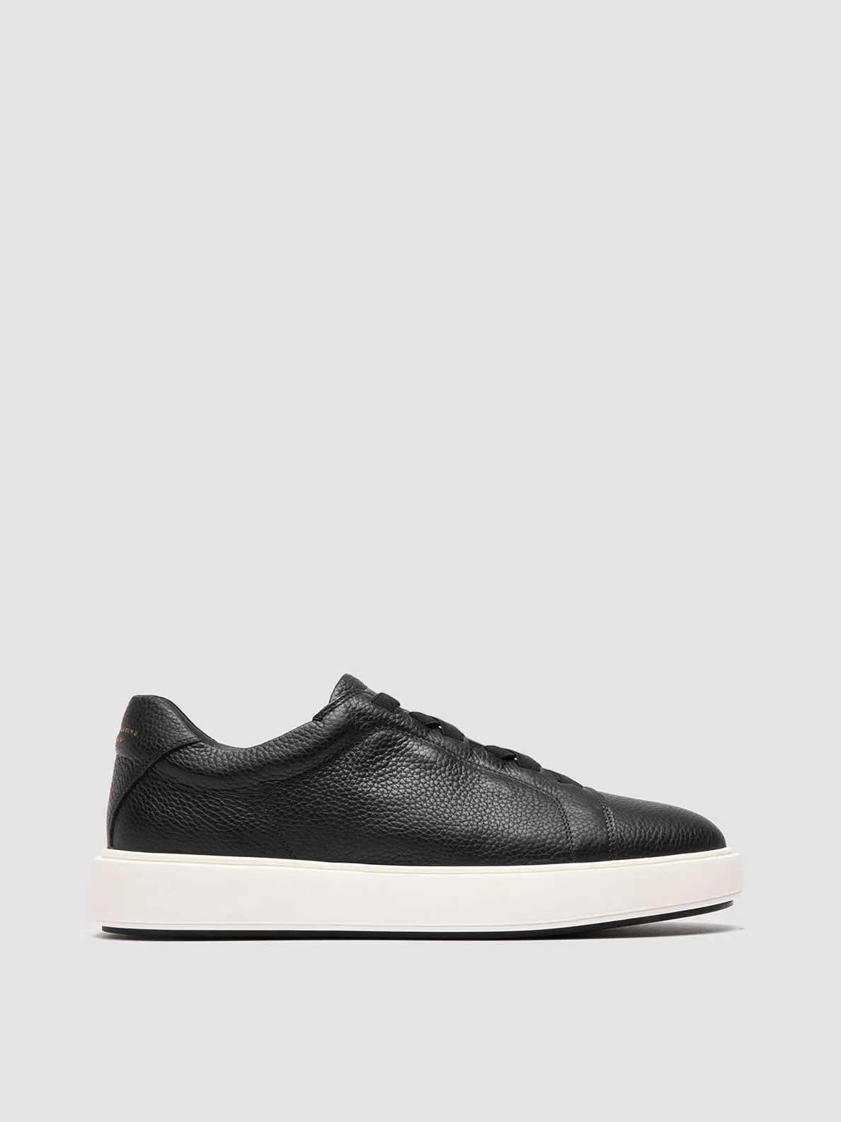 SLOUCH 001 - Blue Leather Low Top Sneakers,Men