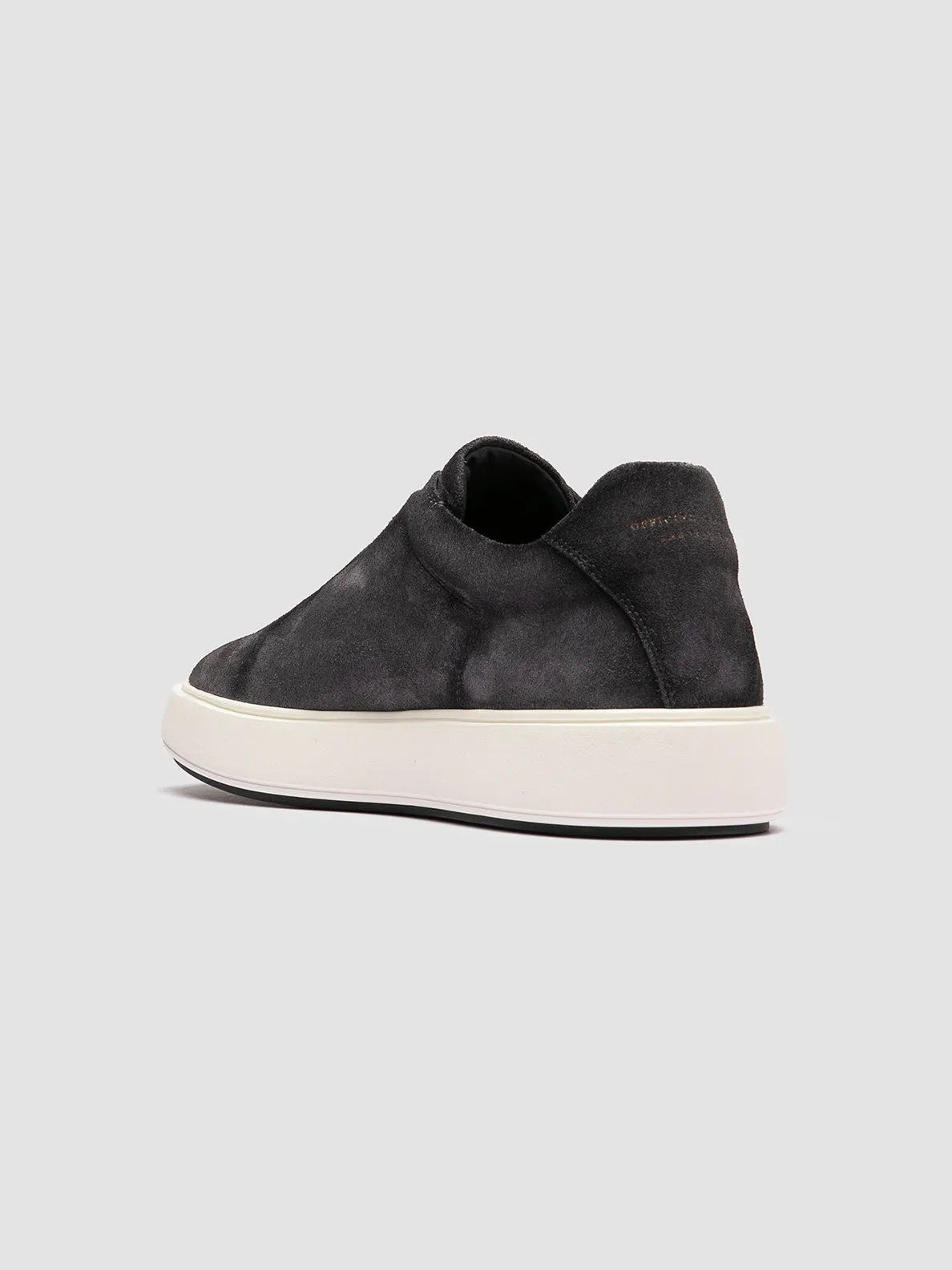 SLOUCH 001 - Blue Suede Sneakers,Men