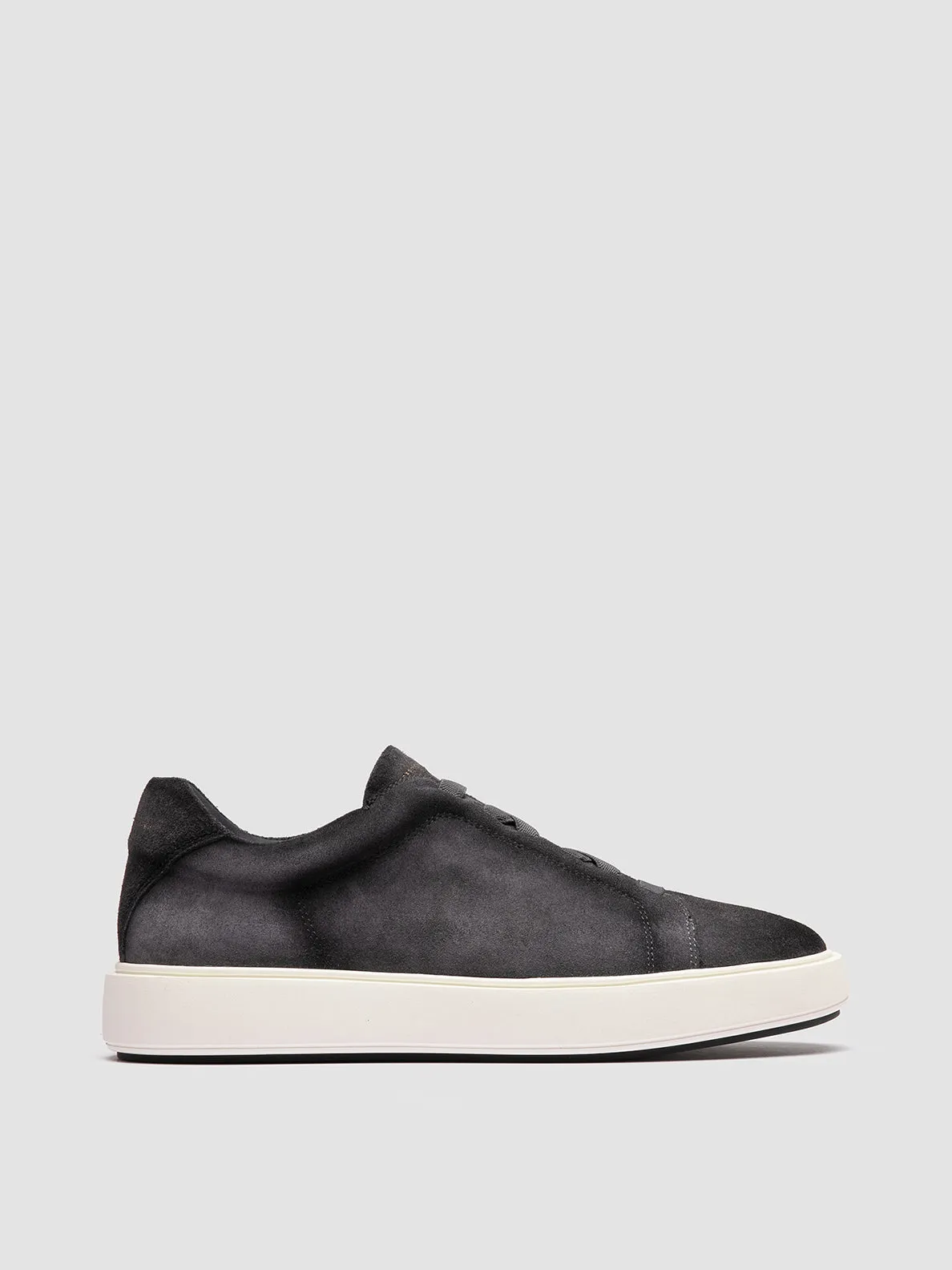 SLOUCH 001 - Blue Suede Sneakers,Men