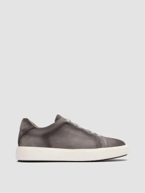 SLOUCH 001 - Grey Suede Sneakers,Men