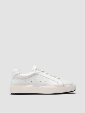 SLOUCH 101 - White Leather Sneakers,Women