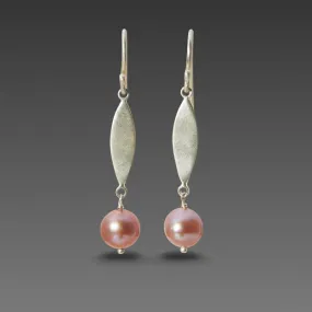 Small Single Leaf Earrings with Gem Drops,Jewelry Delicate & Elegant