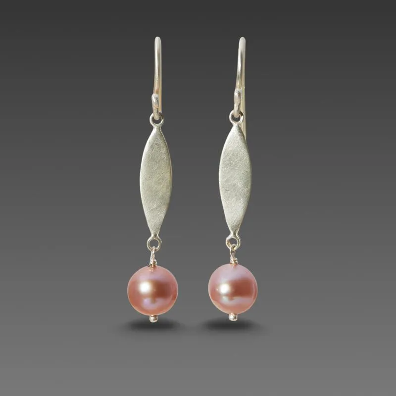 Small Single Leaf Earrings with Gem Drops,Jewelry Delicate & Elegant