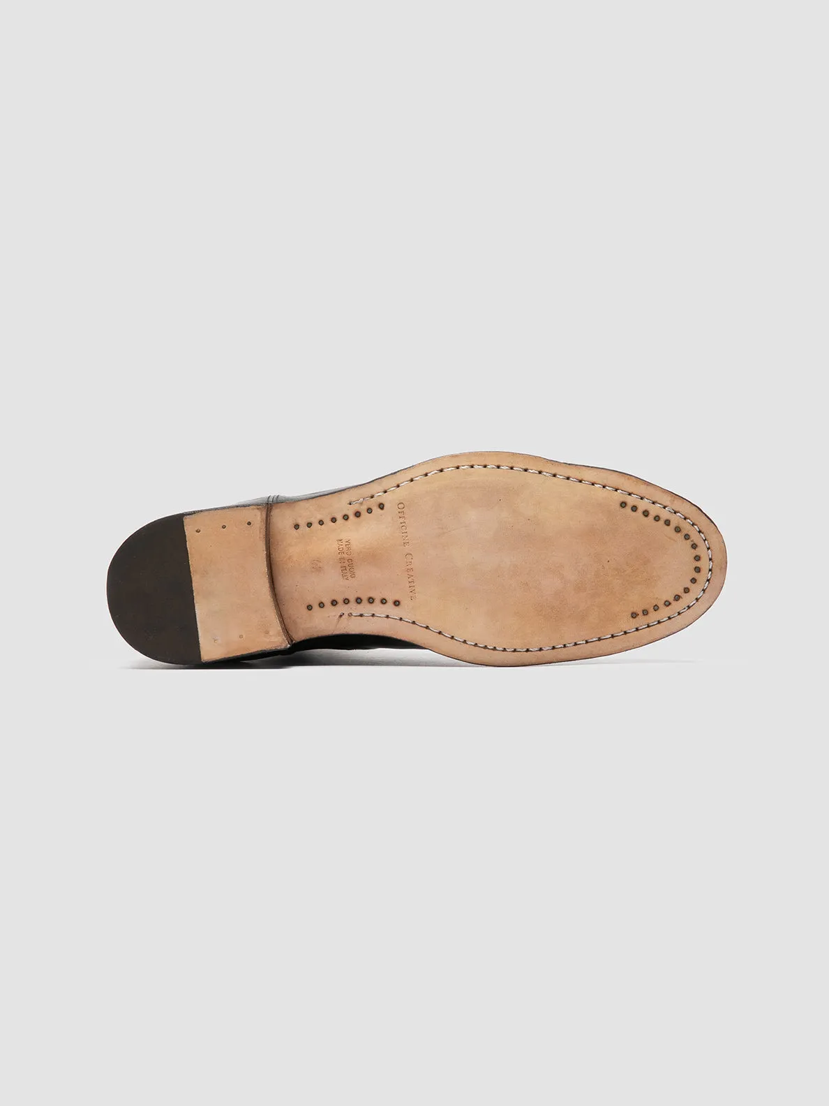 SOLITUDE 004 - Black Leather Chelsea Boots,Men Boots