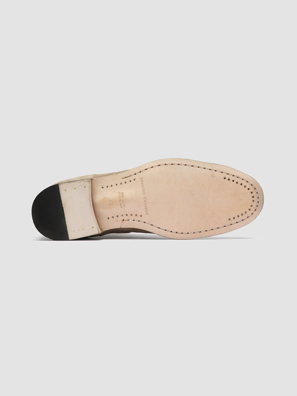 SOLITUDE 004 - Taupe Suede Chelsea Boots,Men Boots