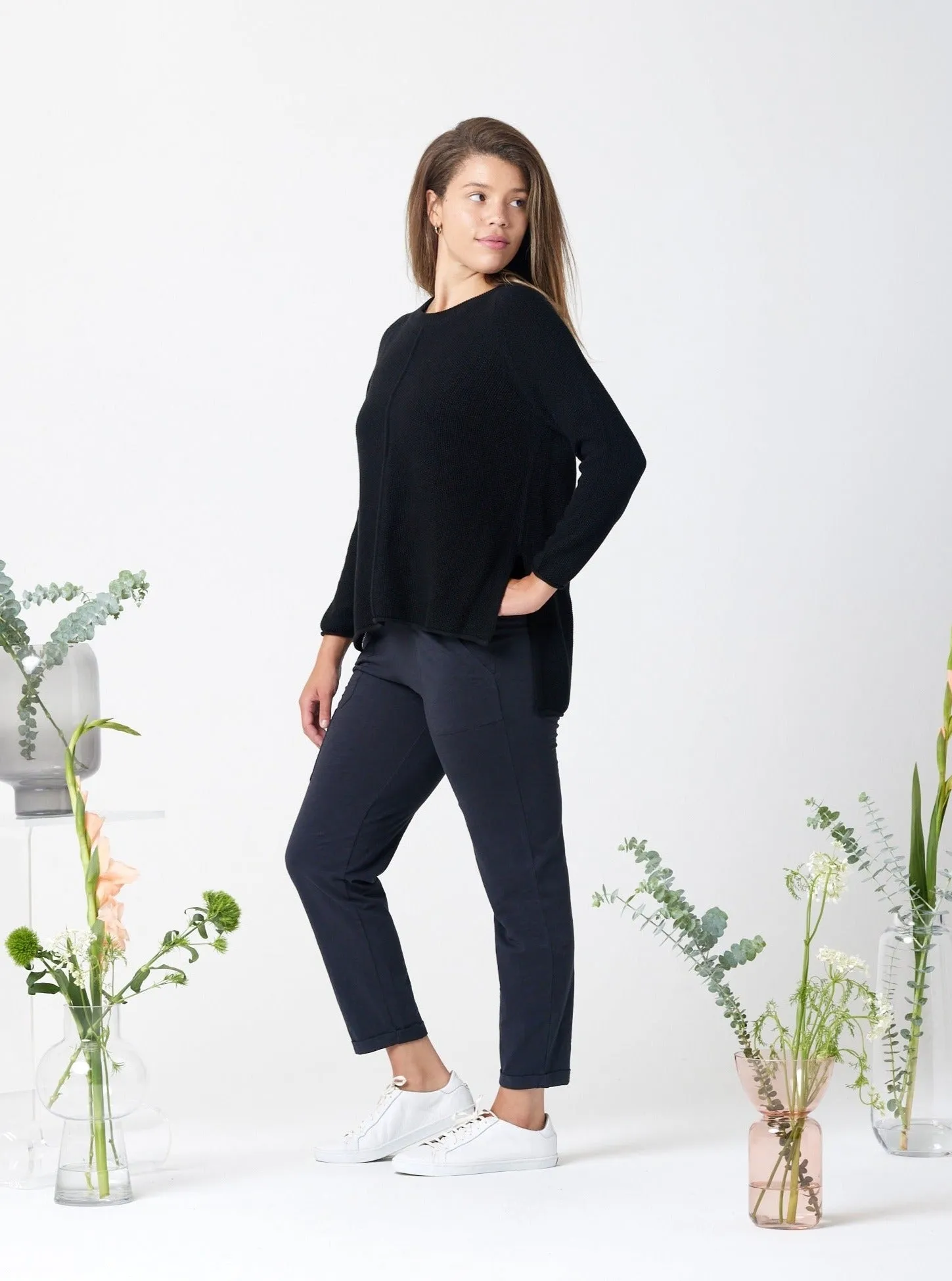 Solstice Sweater - Black,Women Sweaters