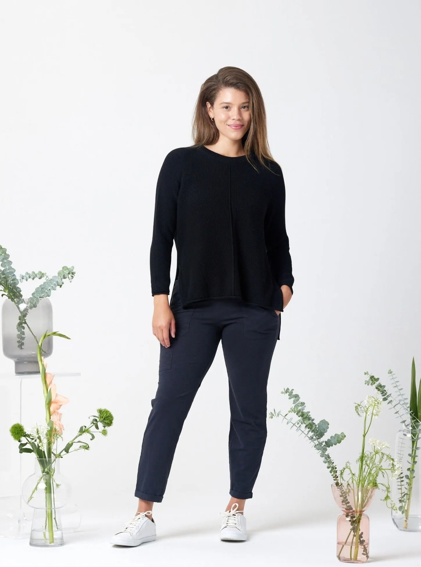 Solstice Sweater - Black,Women Sweaters