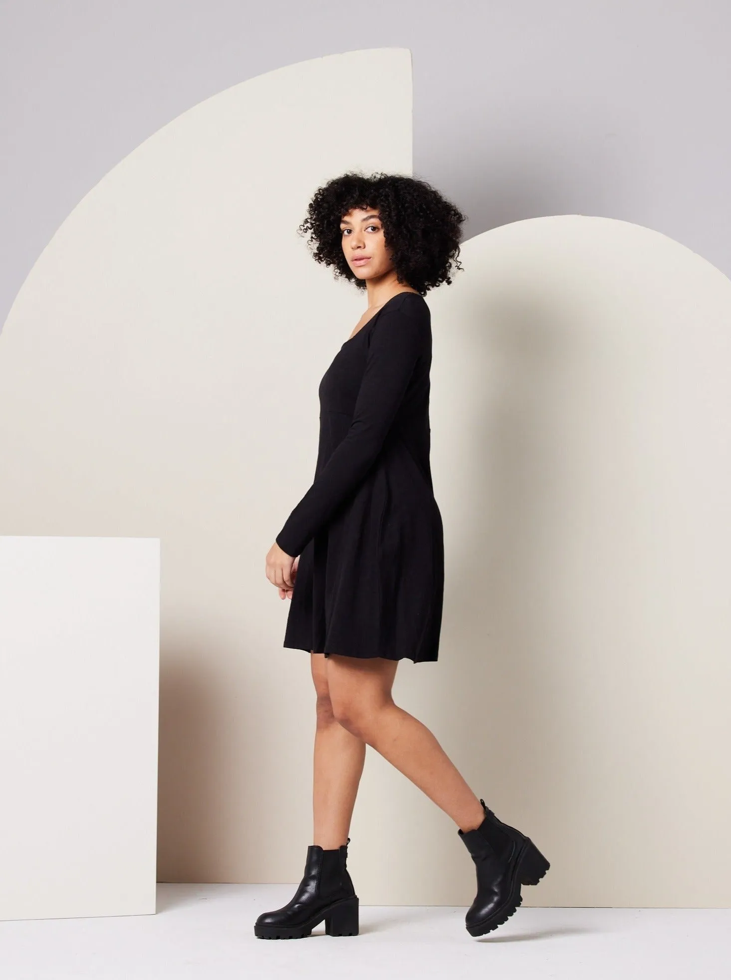 Sonnet Dress - Black,Women Dresses