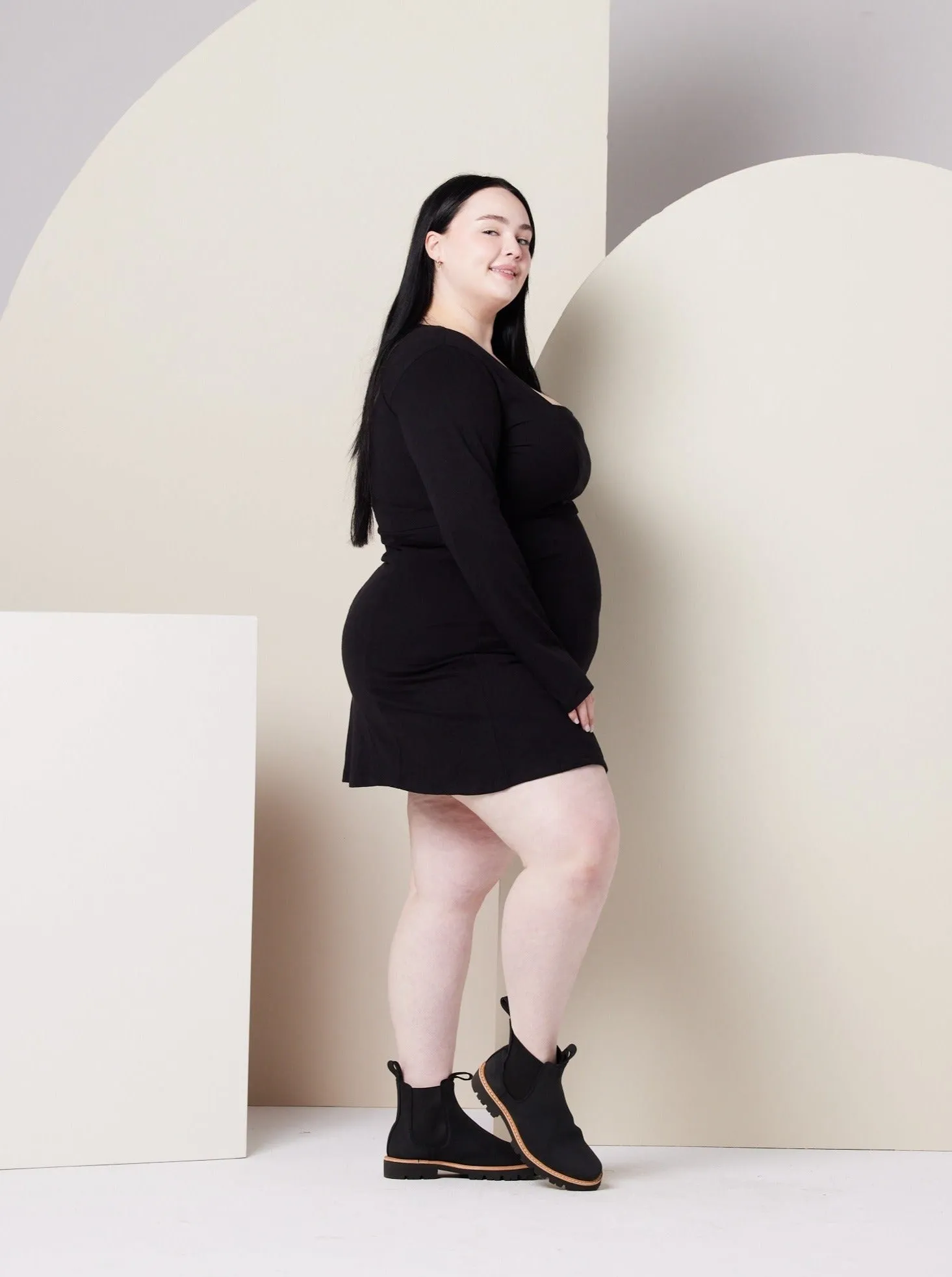 Sonnet Dress - Black,Women Dresses