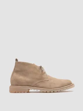 SPECTACULAR 013 - Beige Suede Chukka Boots,Men Boots